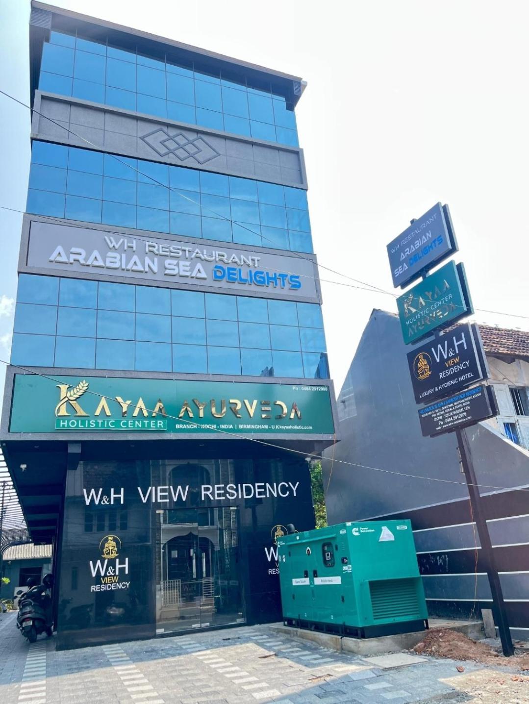 Willington & Harbour View Residency Hotell Kochi Exteriör bild